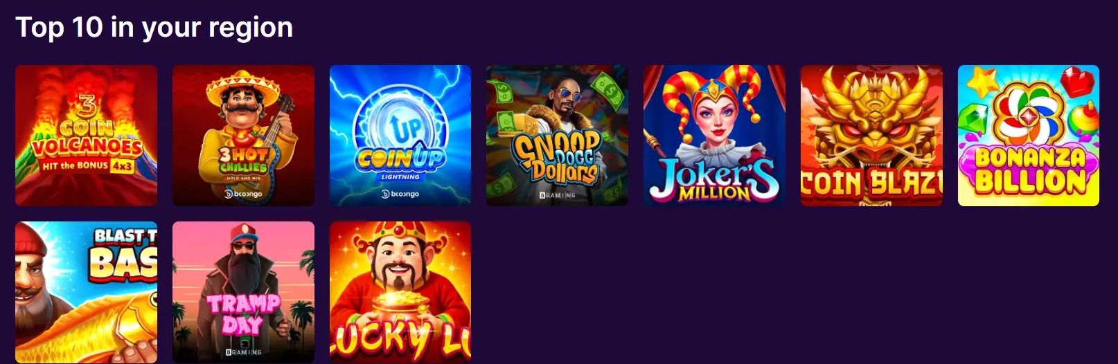 top-games Spinsy online casino